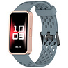 Strap-it® Strap-it Huawei Band 8 Silikon-Air-Armband (Graublau) Strap-it® Strap-it Huawei Band 8 Silikon-Air-Armband (Graublau)