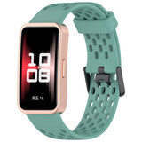 Strap-it® Huawei Band 8 Silikon-Air-Armband (Kieferngrün) Strap-it® Huawei Band 8 Silikon-Air-Armband (Kieferngrün)