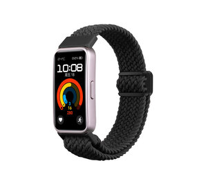 Strap-it® Huawei Band 8 Geflochtenes Armband (Schwarz) Strap-it® Huawei Band 8 Geflochtenes Armband (Schwarz)