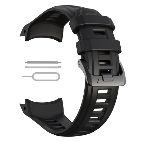 Strap-it® Strap-it Garmin Instinct 3 - 45mm Silikonarmband 'Perfect Fit' (Schwarz) Strap-it® Strap-it Garmin Instinct 3 - 45mm Silikonarmband 'Perfect Fit' (Schwarz)