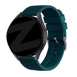 Bandz Bandz Amazfit Bip 6 Silikonarmband 'Deluxe' (Dunkelgrün)