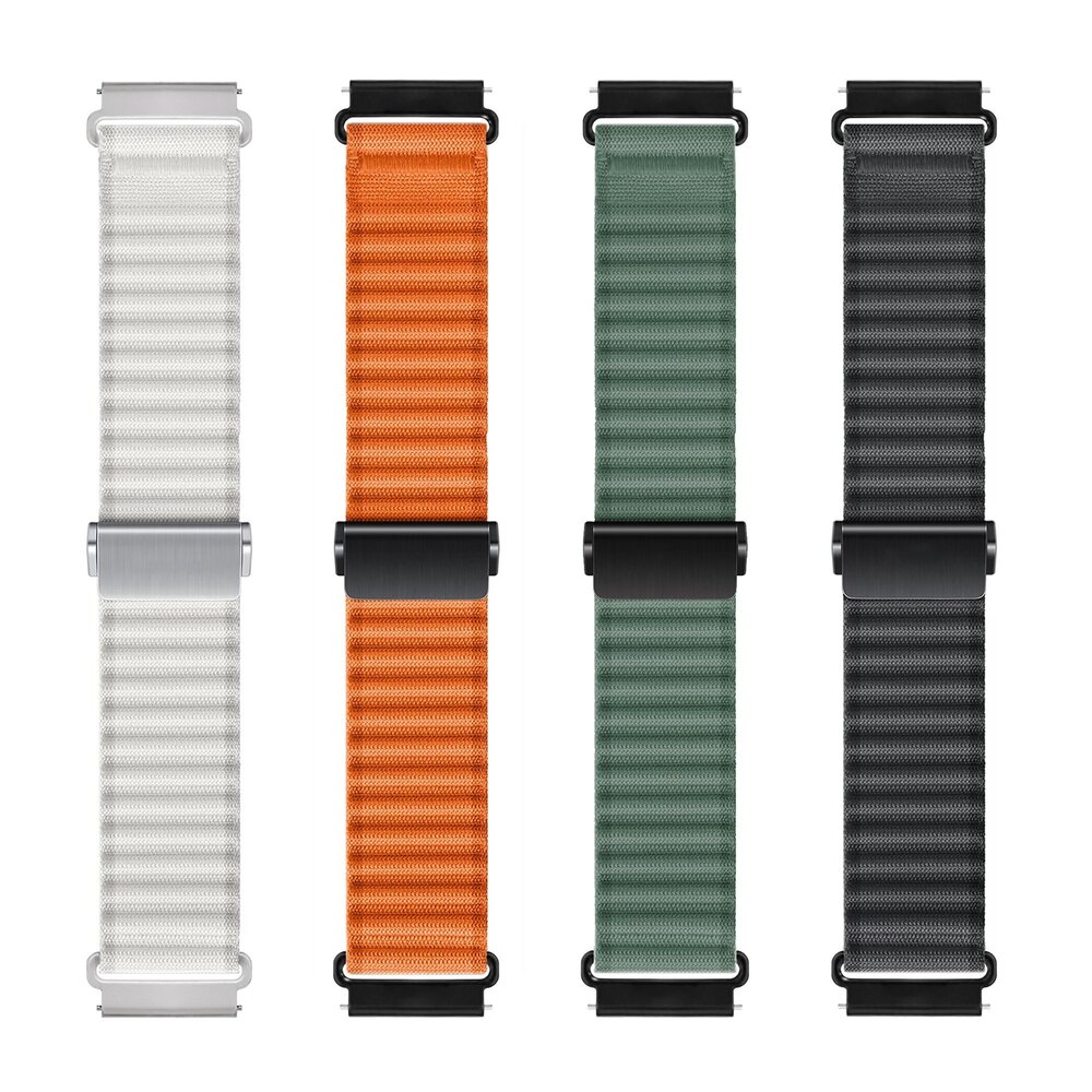 Strap-it® Strap-it Amazfit Bip 6 Outdoor Nylon Armband (Schwarz) Strap-it® Strap-it Amazfit Bip 6 Outdoor Nylon Armband (Schwarz)