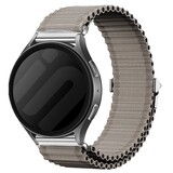 Strap-it® Amazfit Bip 6 Outdoor Nylon Armband (Grau) Strap-it® Amazfit Bip 6 Outdoor Nylon Armband (Grau)