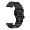 Strap-it® Strap-it Amazfit Bip 6 Wave Silikonarmband (Schwarz) Strap-it® Strap-it Amazfit Bip 6 Wave Silikonarmband (Schwarz)