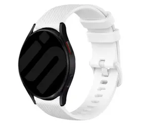 Strap-it® Amazfit Bip 6 luxus Silikonarmband (Weiß) Strap-it® Amazfit Bip 6 luxus Silikonarmband (Weiß)