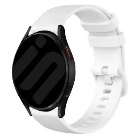 Strap-it® Strap-it Amazfit Bip 6 luxus Silikonarmband (Weiß) Strap-it® Strap-it Amazfit Bip 6 luxus Silikonarmband (Weiß)