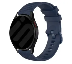 Strap-it® Amazfit Bip 6 luxus Silikonarmband (Dunkelblau) Strap-it® Amazfit Bip 6 luxus Silikonarmband (Dunkelblau)