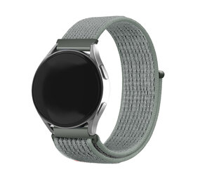 Strap-it® Amazfit Bip 6 Nylon Armband (Grau-Grün) Strap-it® Amazfit Bip 6 Nylon Armband (Grau-Grün)