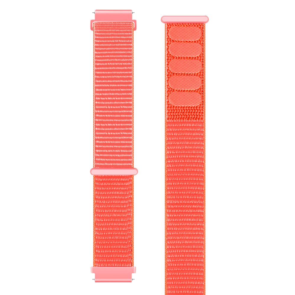 Strap-it® Strap-it Amazfit Bip 6 Nylon Armband (Orange/Rot) Strap-it® Strap-it Amazfit Bip 6 Nylon Armband (Orange/Rot)