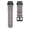 Strap-it® Strap-it Garmin Forerunner 945 Genuine Lederarmband (Grau) Strap-it® Strap-it Garmin Forerunner 945 Genuine Lederarmband (Grau)