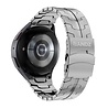 Bandz Bandz Samsung Galaxy Watch 6 Classic 47mm Stahlarmband 'Iron' (Silber) Bandz Bandz Samsung Galaxy Watch 6 Classic 47mm Stahlarmband 'Iron' (Silber)