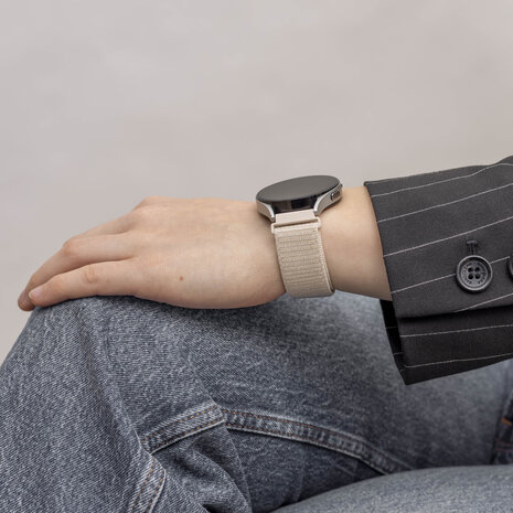 Strap-it® Strap-it Samsung Galaxy Watch 4 - 44mm Nylon Armband (Polarstern) Strap-it® Strap-it Samsung Galaxy Watch 4 - 44mm Nylon Armband (Polarstern)