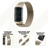 Bandz Bandz Fitbit Charge 5 Milanese Loop Armband (Sekt) Bandz Bandz Fitbit Charge 5 Milanese Loop Armband (Sekt)