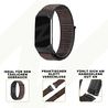 Bandz Bandz Fitbit Charge 5 Nylon Loop-band (Schwarz Mix) Bandz Bandz Fitbit Charge 5 Nylon Loop-band (Schwarz Mix)