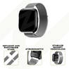 Bandz Bandz Bandz Fitbit Versa / Versa 2 Milanese Loop Armband (Silber) Bandz Bandz Bandz Fitbit Versa / Versa 2 Milanese Loop Armband (Silber)