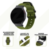Bandz Bandz Amazfit GTR Mini Nylonarmband mit Schnalle (Grün) Bandz Bandz Amazfit GTR Mini Nylonarmband mit Schnalle (Grün)