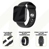 Bandz Bandz Fitbit Versa / Versa 2 sport band (Schwarz) Bandz Bandz Fitbit Versa / Versa 2 sport band (Schwarz)