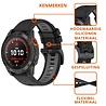 Strap-it® Strap-it Garmin MARQ Sport-Schnallenarmband (Schwarz/Grau) Strap-it® Strap-it Garmin MARQ Sport-Schnallenarmband (Schwarz/Grau)
