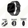 Bandz Bandz Fitbit Versa 4 Sport Armband 'Sport Air' (Schwarz) Bandz Bandz Fitbit Versa 4 Sport Armband 'Sport Air' (Schwarz)