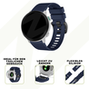 Bandz Bandz Garmin Fenix 5 / 6 Silikonarmband mit Schnallenverschluss (Dunkelblau) Bandz Bandz Garmin Fenix 5 / 6 Silikonarmband mit Schnallenverschluss (Dunkelblau)