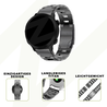 Bandz Bandz Garmin Fenix 5 / 6 Titanium Gliederband (Grau) Bandz Bandz Garmin Fenix 5 / 6 Titanium Gliederband (Grau)