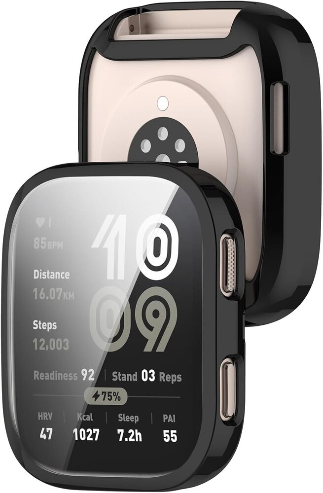 Strap-it® Strap-it Amazfit Bip 6 TPU Hülle (Schwarz) Strap-it® Strap-it Amazfit Bip 6 TPU Hülle (Schwarz)