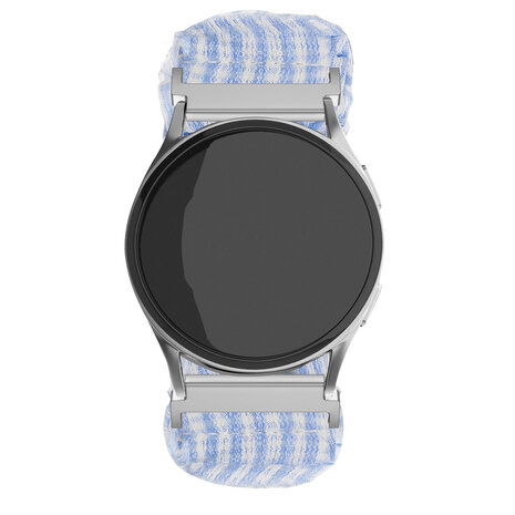 Strap-it® Strap-it Polar Ignite Scrunchie Armband (Blau gestreift) Strap-it® Strap-it Polar Ignite Scrunchie Armband (Blau gestreift)
