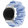 Strap-it® Strap-it Polar Ignite 2 Scrunchie Armband (Blauer Streifen) Strap-it® Strap-it Polar Ignite 2 Scrunchie Armband (Blauer Streifen)