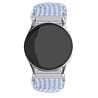 Strap-it® Strap-it Samsung Galaxy Watch 6 Classic 47mm Scrunchie Armband (Blau gestreift) Strap-it® Strap-it Samsung Galaxy Watch 6 Classic 47mm Scrunchie Armband (Blau gestreift)