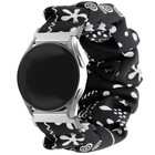 Strap-it® Strap-it Samsung Galaxy Watch 5 40mm Scrunchie Armband (Schwarz Mix)