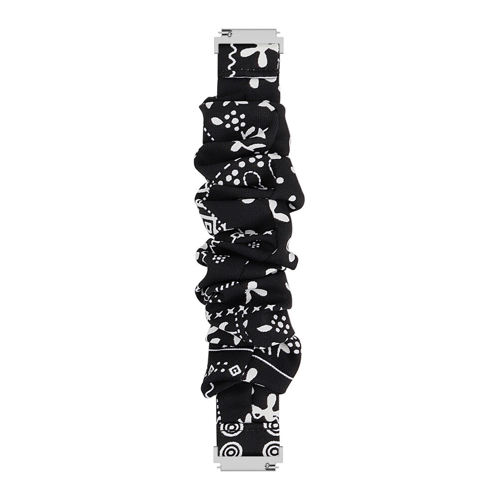 Strap-it® Strap-it Polar Ignite 3 Scrunchie Armband (Schwarz meliert) Strap-it® Strap-it Polar Ignite 3 Scrunchie Armband (Schwarz meliert)