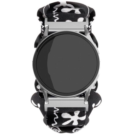 Strap-it® Strap-it Samsung Galaxy Watch 7 - 40mm Scrunchie Armband (Schwarz Mischung) Strap-it® Strap-it Samsung Galaxy Watch 7 - 40mm Scrunchie Armband (Schwarz Mischung)