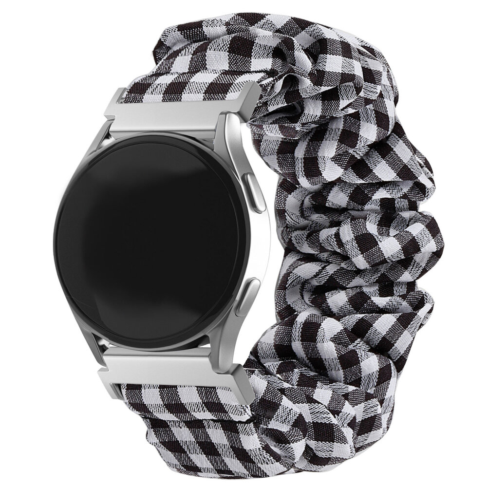 Strap-it® Strap-it Samsung Galaxy Watch 5 40mm Scrunchie Armband (kariert)