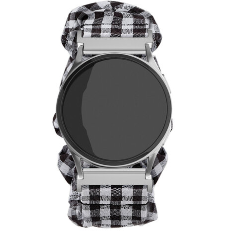 Strap-it® Strap-it Samsung Galaxy Watch 5 44mm Scrunchie Armband (kariert)