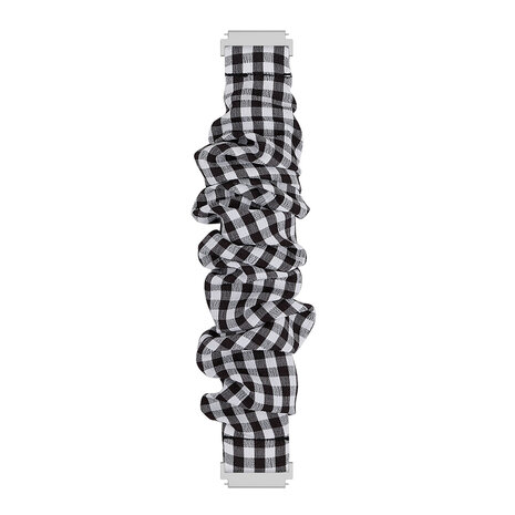 Strap-it® Strap-it Polar Ignite 3 Scrunchie Armband (kariert) Strap-it® Strap-it Polar Ignite 3 Scrunchie Armband (kariert)