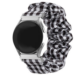 Strap-it® Xiaomi Amazfit Bip Scrunchie Armband (Kariert) Strap-it® Xiaomi Amazfit Bip Scrunchie Armband (Kariert)
