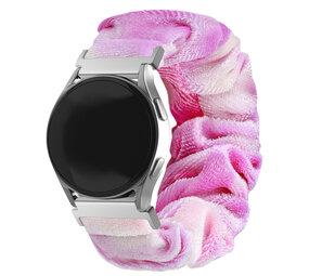 Strap-it® Samsung Galaxy Watch 4 44mm Scrunchie Armband (Lila Mix) Strap-it® Samsung Galaxy Watch 4 44mm Scrunchie Armband (Lila Mix)