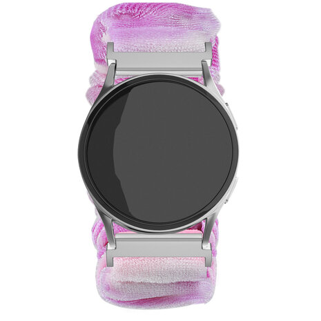 Strap-it® Strap-it Samsung Galaxy Watch Active Scrunchie Armband (Lila Mix) Strap-it® Strap-it Samsung Galaxy Watch Active Scrunchie Armband (Lila Mix)