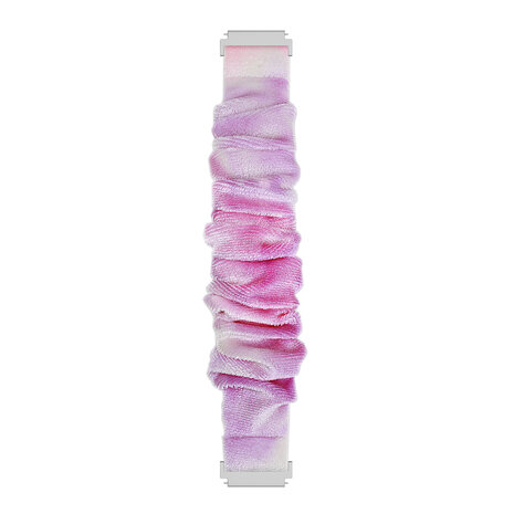 Strap-it® Strap-it Samsung Galaxy Watch 6 - 44mm Scrunchie Armband (Lila mix) Strap-it® Strap-it Samsung Galaxy Watch 6 - 44mm Scrunchie Armband (Lila mix)
