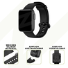 Bandz Bandz Xiaomi Mi Watch Lite Silikon Armband 'Klassisch' (Schwarz) Bandz Bandz Xiaomi Mi Watch Lite Silikon Armband 'Klassisch' (Schwarz)