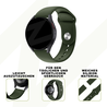 Bandz Bandz Withings ScanWatch Nova Sport Armband 'Deluxe' (Olivgrün) Bandz Bandz Withings ScanWatch Nova Sport Armband 'Deluxe' (Olivgrün)