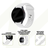Bandz Bandz Amazfit Bip U (Pro) Sportarmband 'Deluxe' (Weiß) Bandz Bandz Amazfit Bip U (Pro) Sportarmband 'Deluxe' (Weiß)