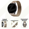 Bandz Bandz Samsung Galaxy Watch 4 - 44mm Milanese Loop Armband (Sekt) Bandz Bandz Samsung Galaxy Watch 4 - 44mm Milanese Loop Armband (Sekt)