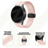 Bandz Bandz Samsung Galaxy Watch 4 Classic 42mm D-Buckle Silikonband (Rosa) Bandz Bandz Samsung Galaxy Watch 4 Classic 42mm D-Buckle Silikonband (Rosa)