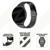 Bandz Bandz Samsung Galaxy Watch 6 Classic 47mm Klassisches Stahlenarmband (Schwarz) Bandz Bandz Samsung Galaxy Watch 6 Classic 47mm Klassisches Stahlenarmband (Schwarz)