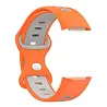 Strap-it® Strap-it Fitbit Charge 5 Sportarmband (Orange/Grau) Strap-it® Strap-it Fitbit Charge 5 Sportarmband (Orange/Grau)