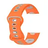 Strap-it® Strap-it Fitbit Charge 5 Sportarmband (Orange/Grau) Strap-it® Strap-it Fitbit Charge 5 Sportarmband (Orange/Grau)