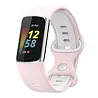 Strap-it® Strap-it Fitbit Charge 6 Sportarmband (Rosa/Weiß) Strap-it® Strap-it Fitbit Charge 6 Sportarmband (Rosa/Weiß)
