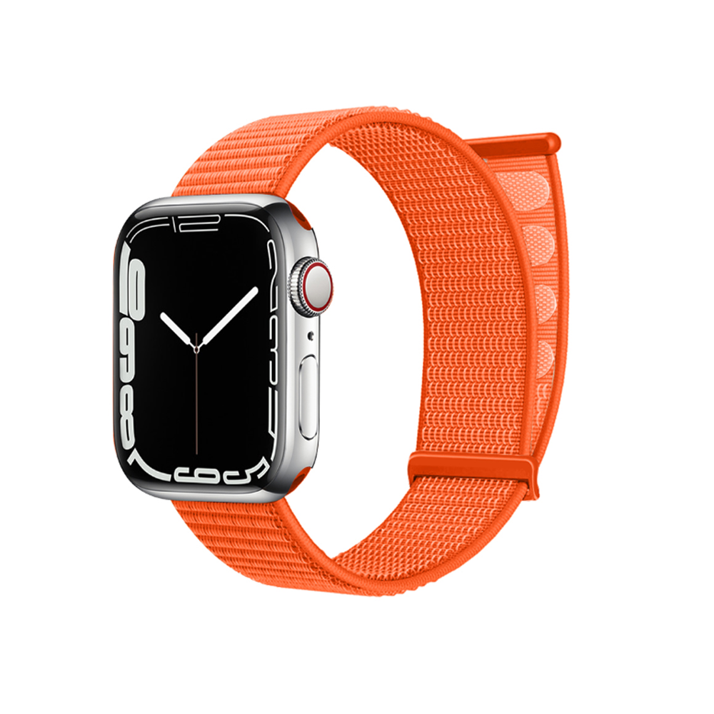 Strap-it® Strap-it Apple Watch Armband Nylon (Orange) Strap-it® Strap-it Apple Watch Armband Nylon (Orange)