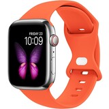 Strap-it® Apple Watch Armband Silikon (Orange) Strap-it® Apple Watch Armband Silikon (Orange)